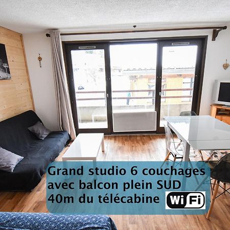 Le Relai S34 - Grand Et Lumineux Studio Avec Coin Montagne 4-6 Pers Avec Wifi, 50M Des Pistes, Grand Balcon Expose Sud, Draps Non Compris Saint-Jean-dʼAulps Exteriér fotografie