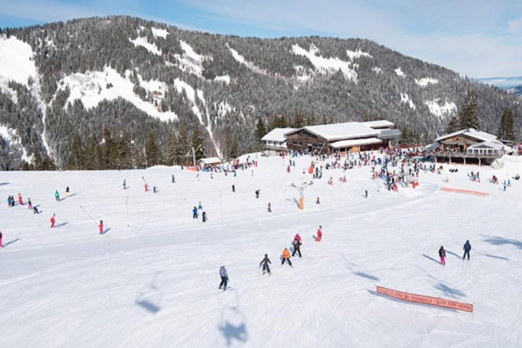 Le Relai S34 - Grand Et Lumineux Studio Avec Coin Montagne 4-6 Pers Avec Wifi, 50M Des Pistes, Grand Balcon Expose Sud, Draps Non Compris Saint-Jean-dʼAulps Exteriér fotografie