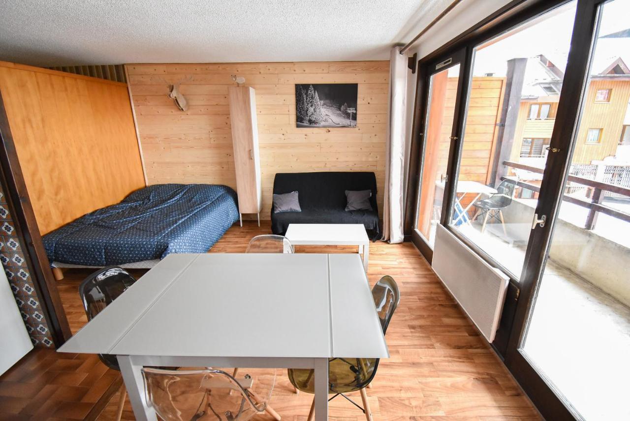 Le Relai S34 - Grand Et Lumineux Studio Avec Coin Montagne 4-6 Pers Avec Wifi, 50M Des Pistes, Grand Balcon Expose Sud, Draps Non Compris Saint-Jean-dʼAulps Exteriér fotografie